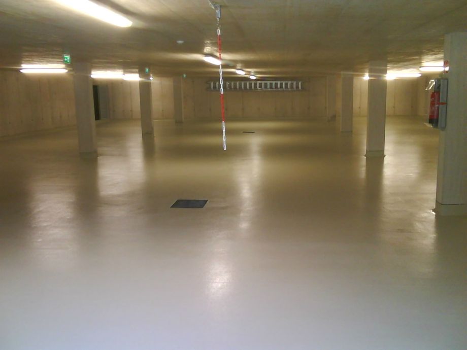 Bodenbeschichtung Tiefgarage
Liezen 500m²